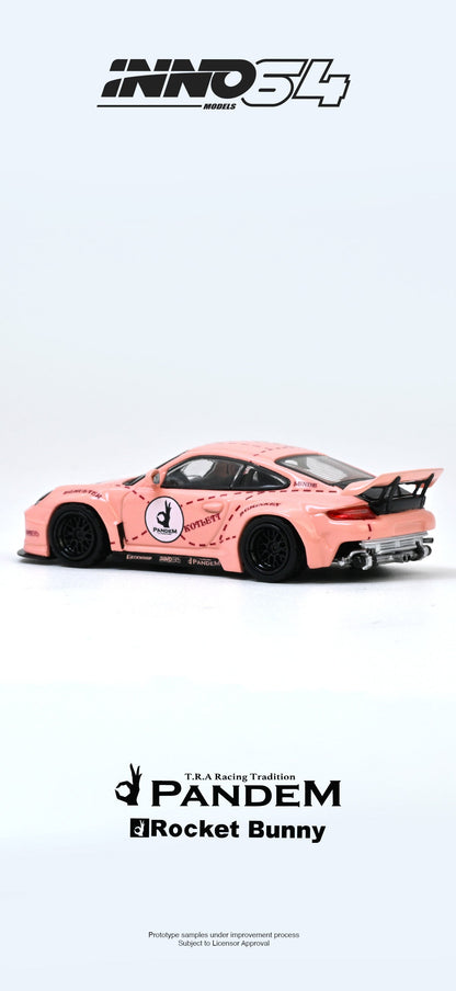 *PREORDER* INNO64 1:64 Porsche 997 PANDEM "PINK PIG" Edition