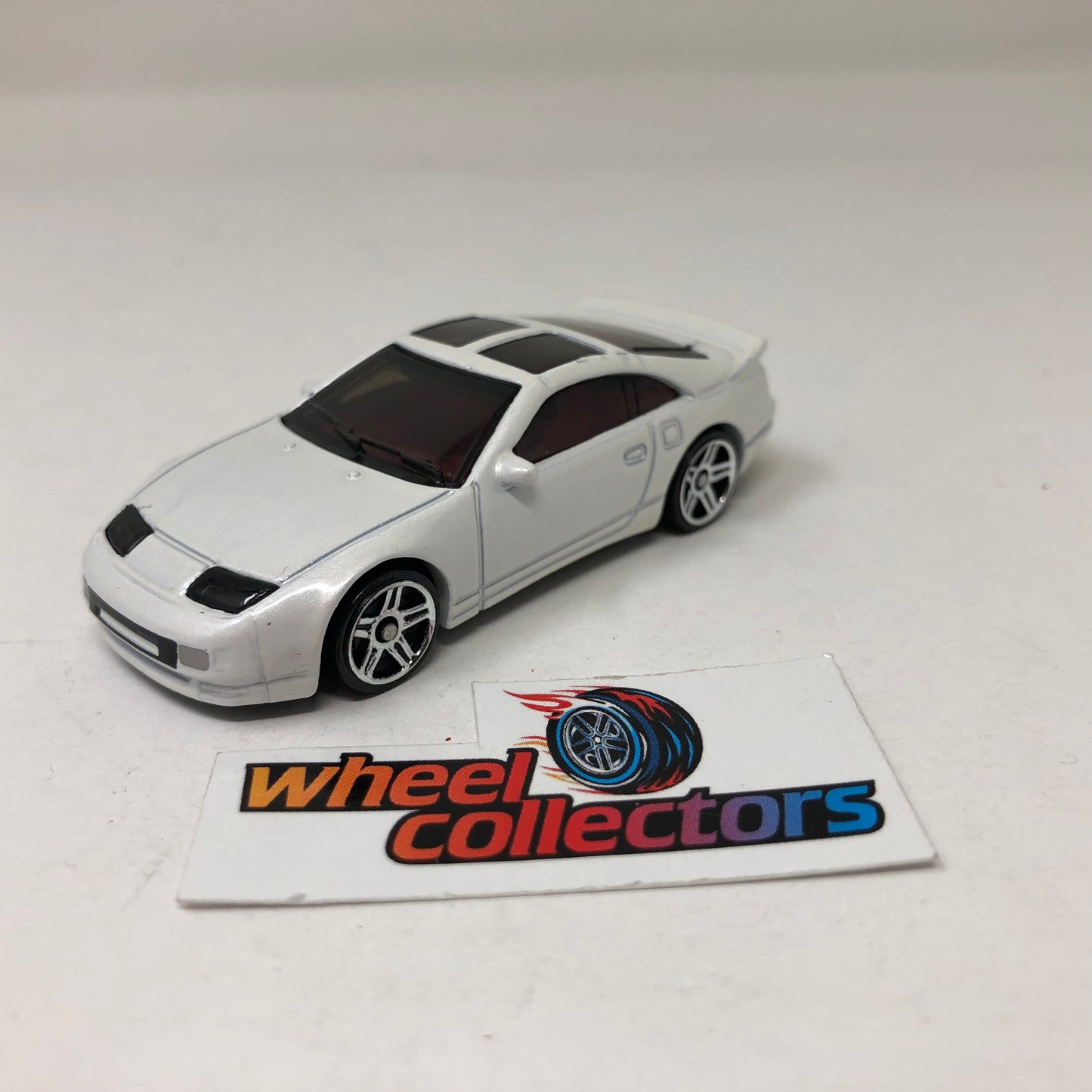 Nissan 300ZX Twin Turbo * White * Hot Wheels Loose 1:64 Scale