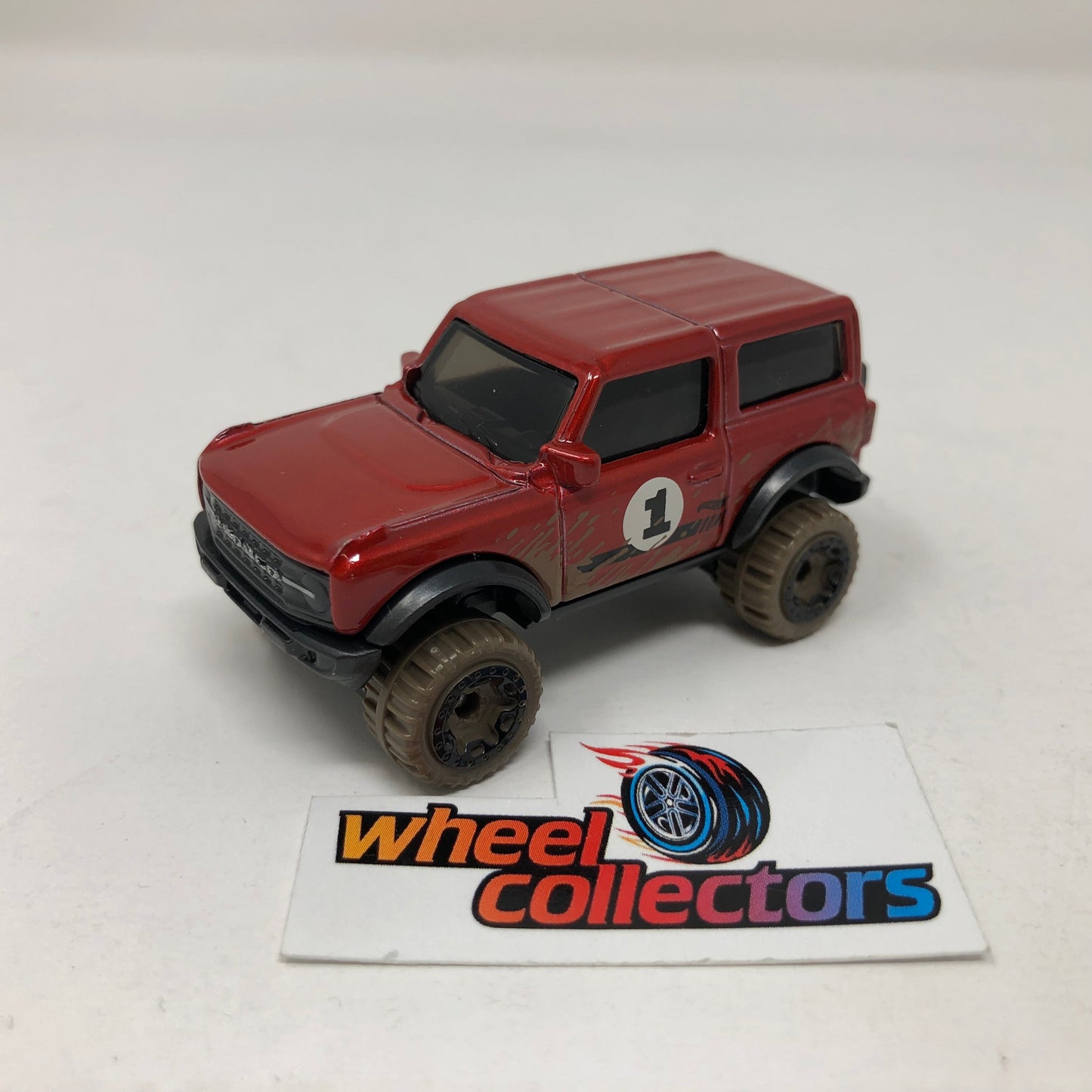 21 Ford Bronco * Burgandy * Hot Wheels Loose 1:64 Scale