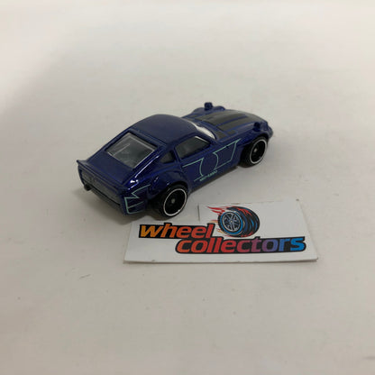 Custom Datsun 240Z * Blue * Hot Wheels Loose 1:64 Scale