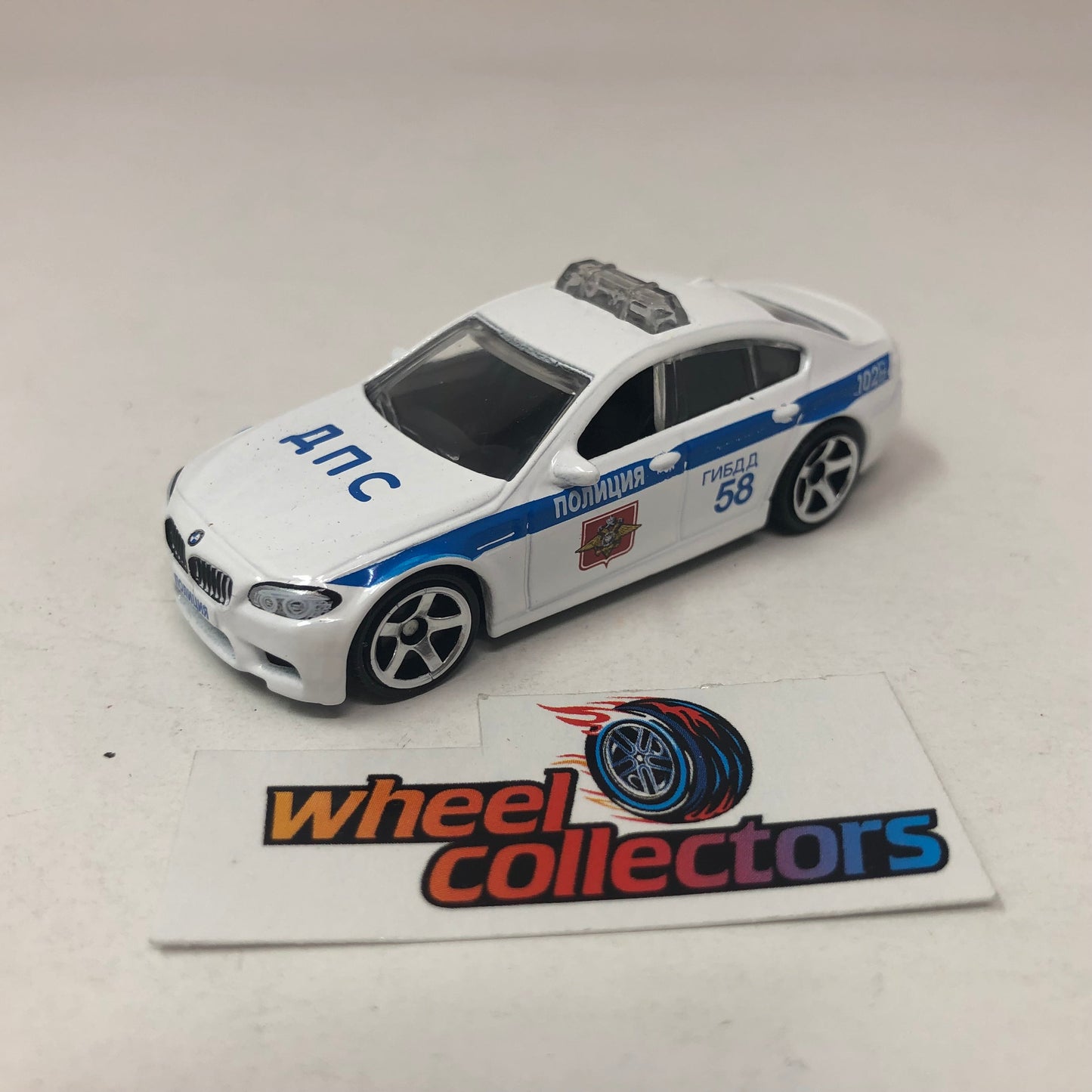 BMW M5 Police * White * Matchbox Global Series Loose 1:64 Scale