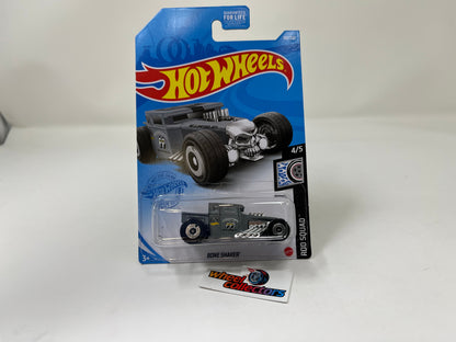 Bone Shaker #161 Mooneyes * Grey * 2021 Hot Wheels