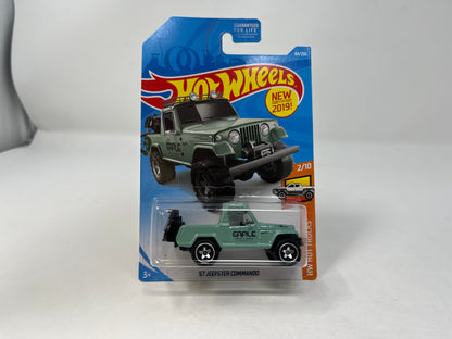 67 Jeepster Commando #84 * 2019 Hot Wheels * Green