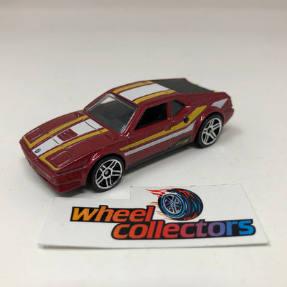 BMW M1 * Burgandy * Hot Wheels Loose 1:64 Scale