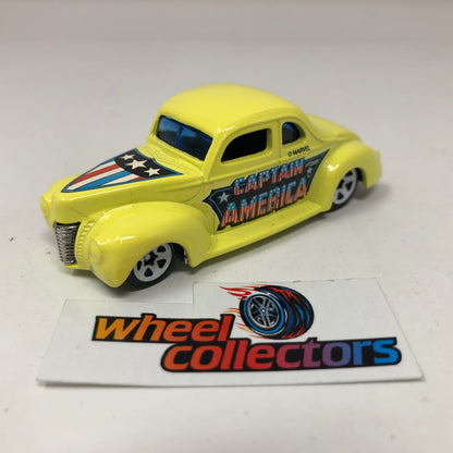 40 Ford Coupe * Yellow * Hot Wheels Loose