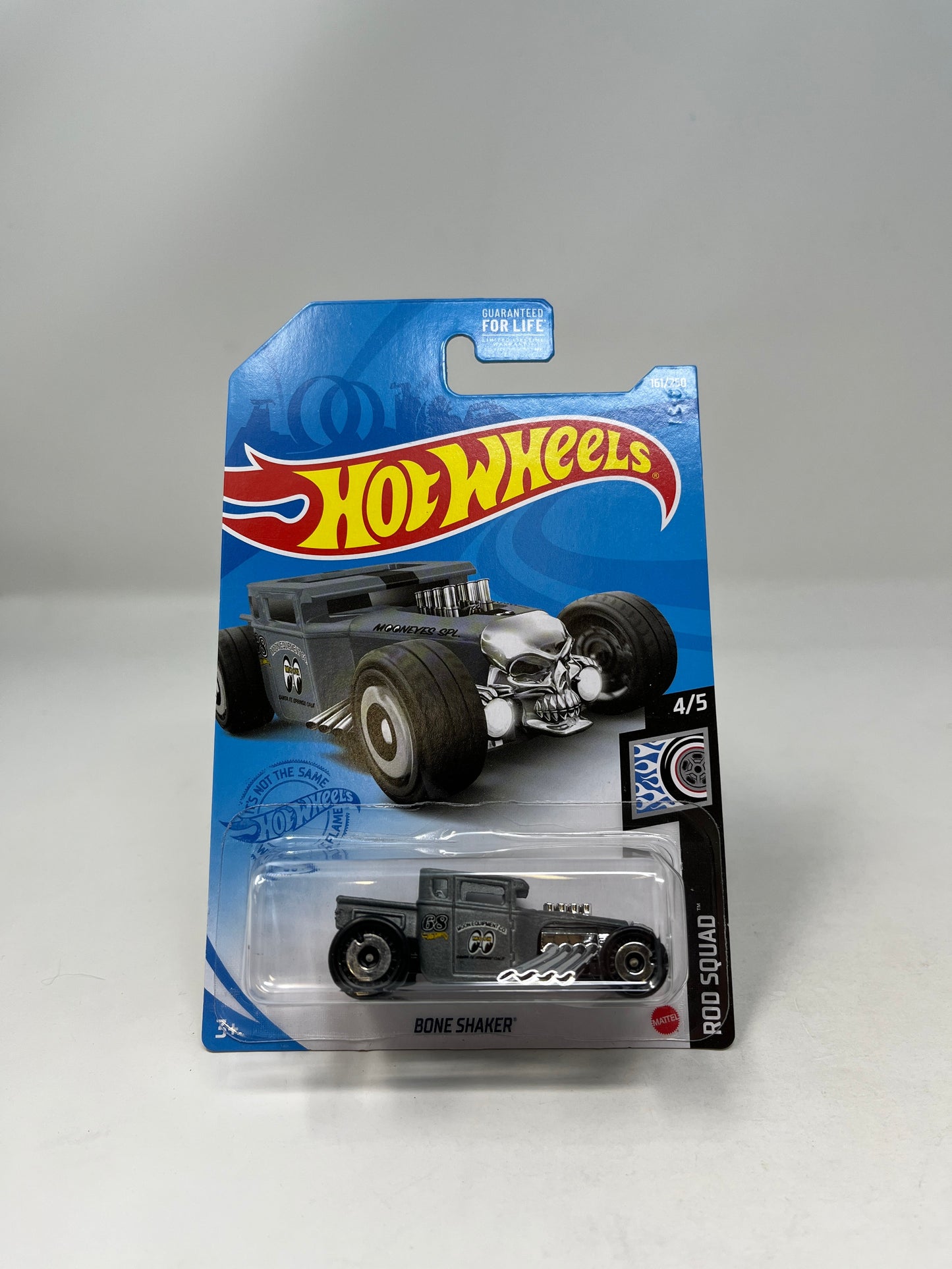 Bone Shaker #161 * 2021 Hot Wheels * Grey