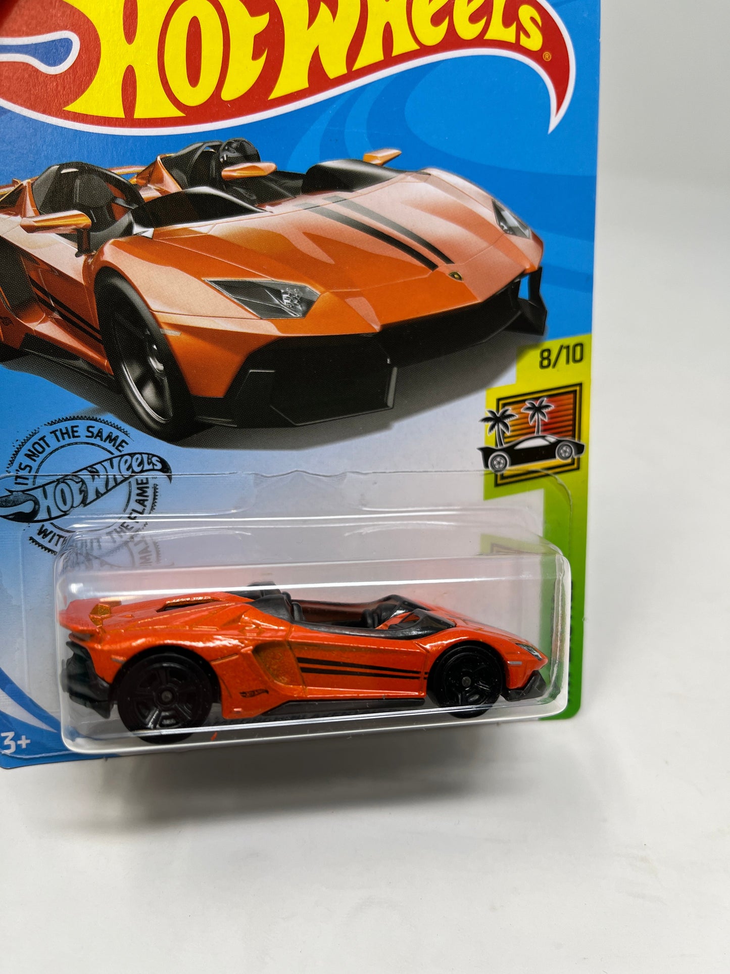 Lamborhghini Aventador J #223 * 2019 Hot Wheels * Orange