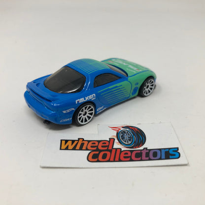 95 Mazda RX-7 * Blue * Hot Wheels Loose 1:64 Scale