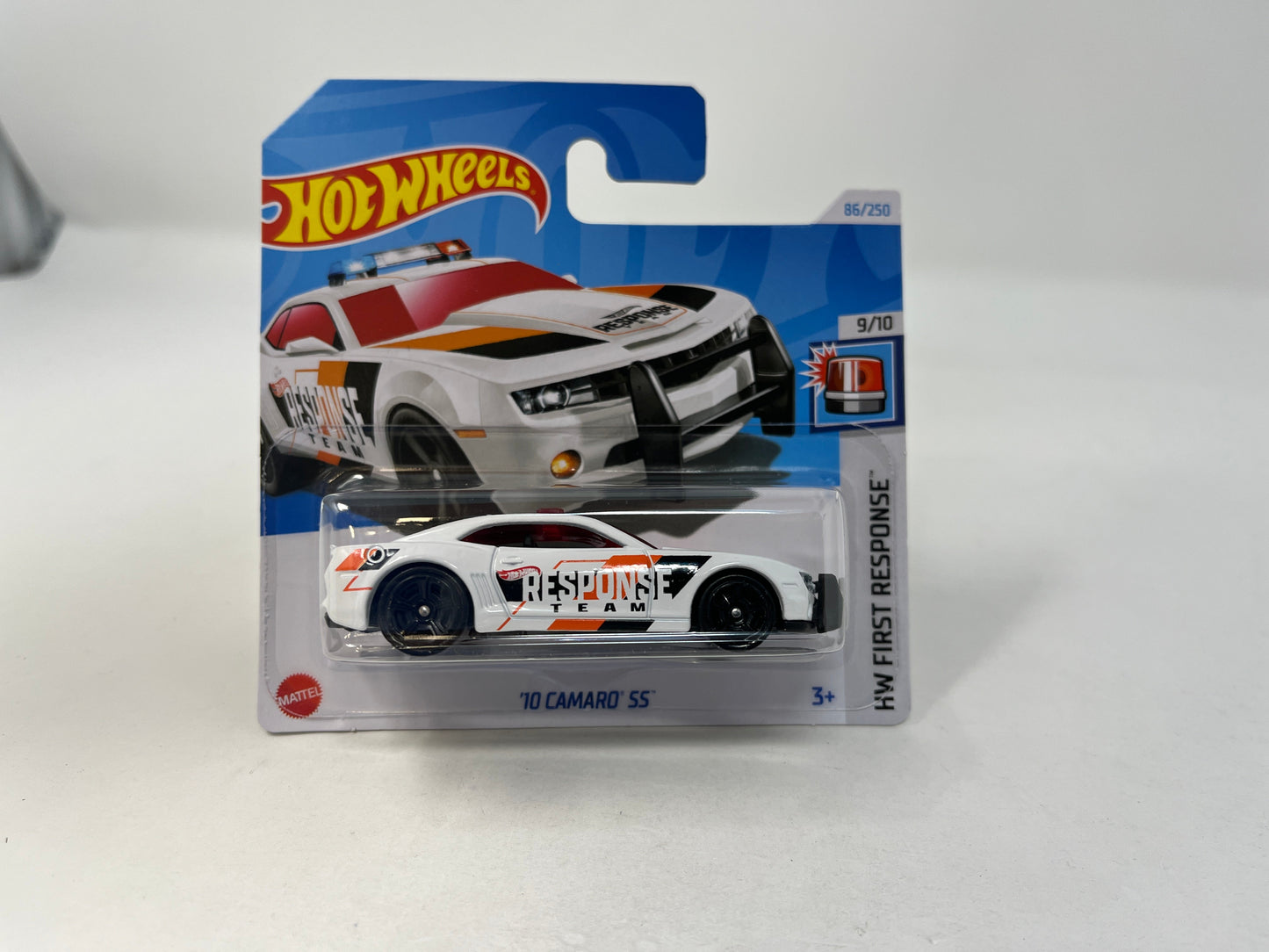 10 Camaro SS #86 * WHITE * 2024 Hot Wheels SHORT CARD Case J