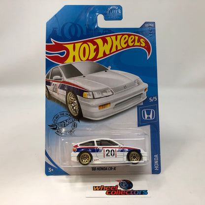 88 Honda CR-X #123 * White * 2020 Hot Wheels