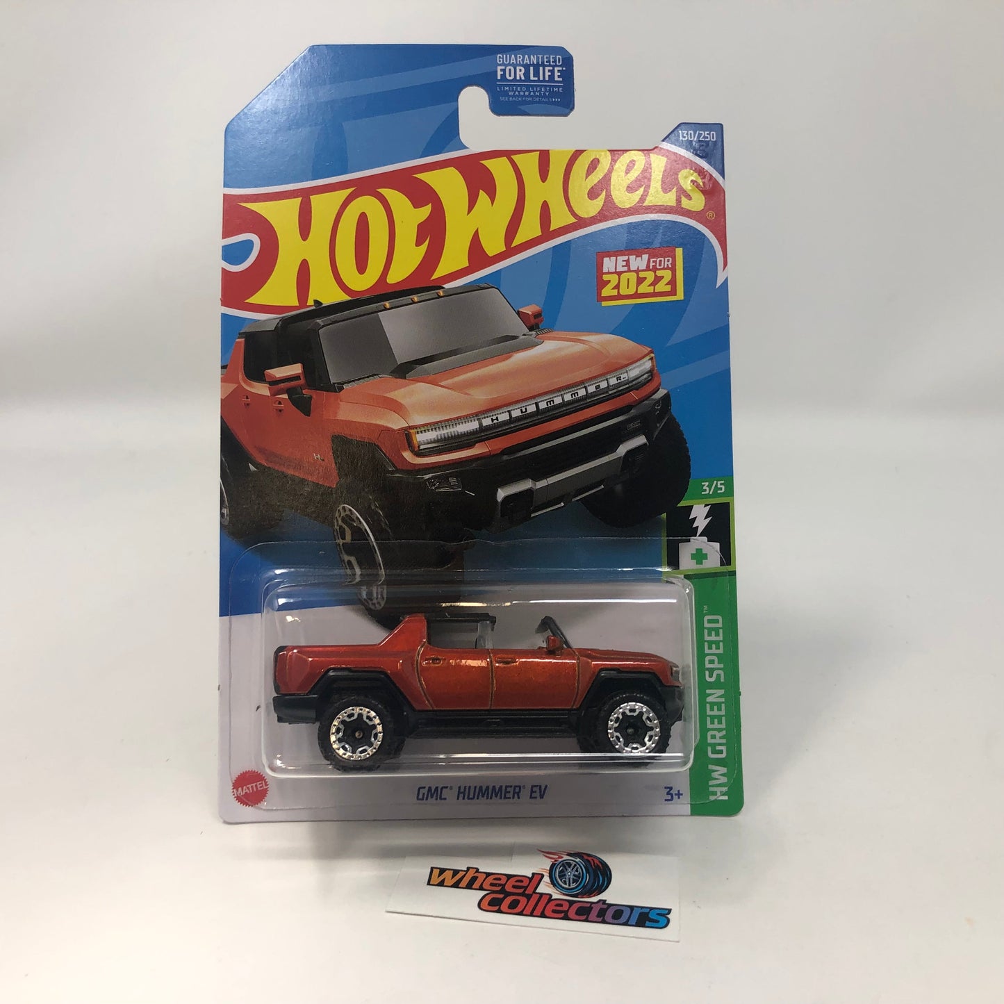 GMC Hummer EV #130 * Burnt Orange * 2022 Hot Wheels Case M