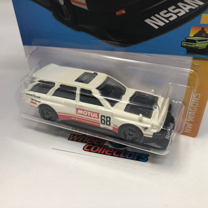 Nissan Maxima Drift Car #214 * White * 2022 Hot Wheels Case M