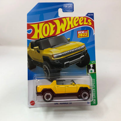 GMC Hummer EV #130 * Yellow * 2022 Hot Wheels Basic