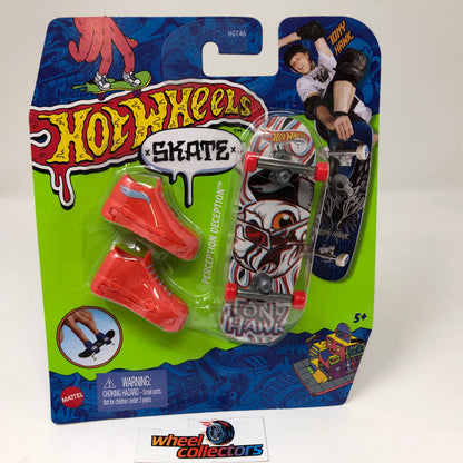 2023 Hot Wheels Skate Boards Tony Hawk * Perception Deception & Shoes
