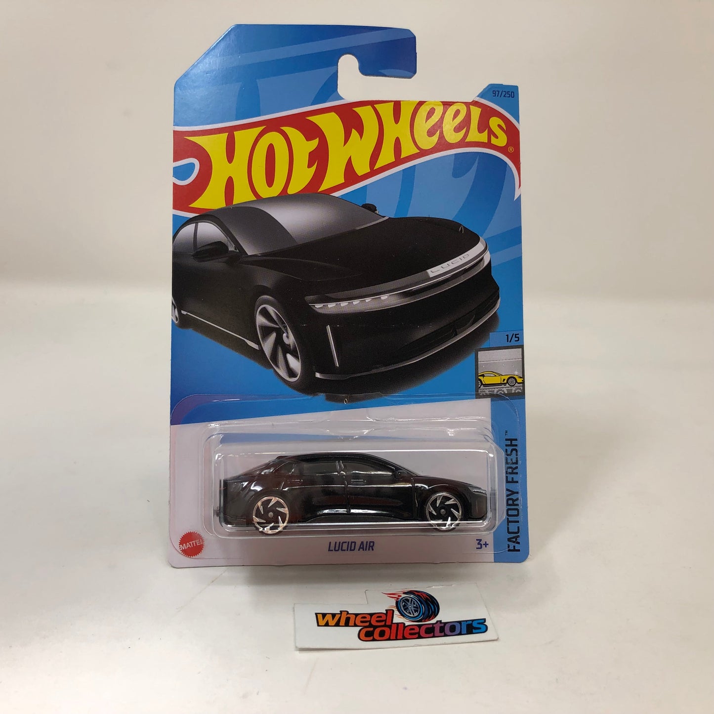 Lucid Air #87 * Black * 2023 Hot Wheels Case K