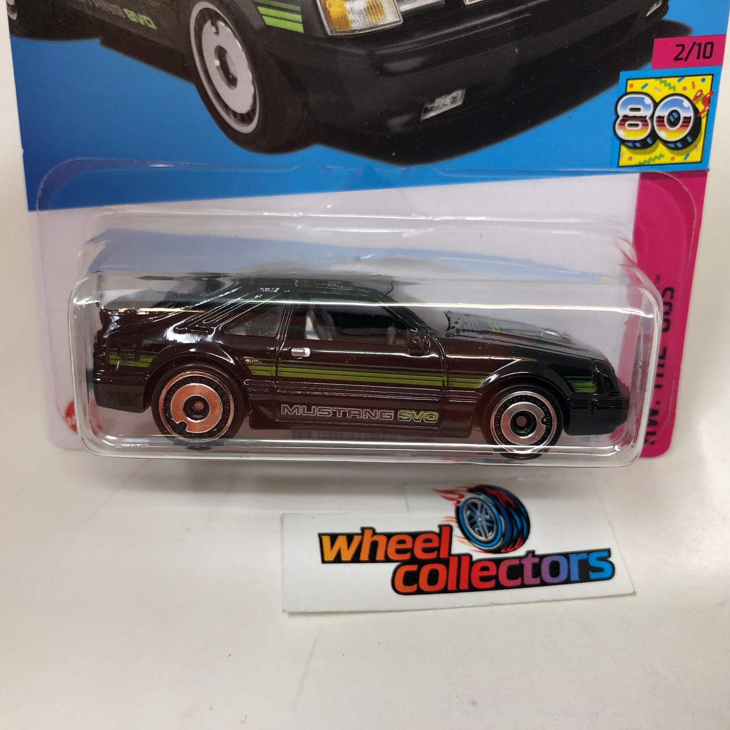 84 Mustang SVO #25 * BLACK * 2023 Hot Wheels Case K