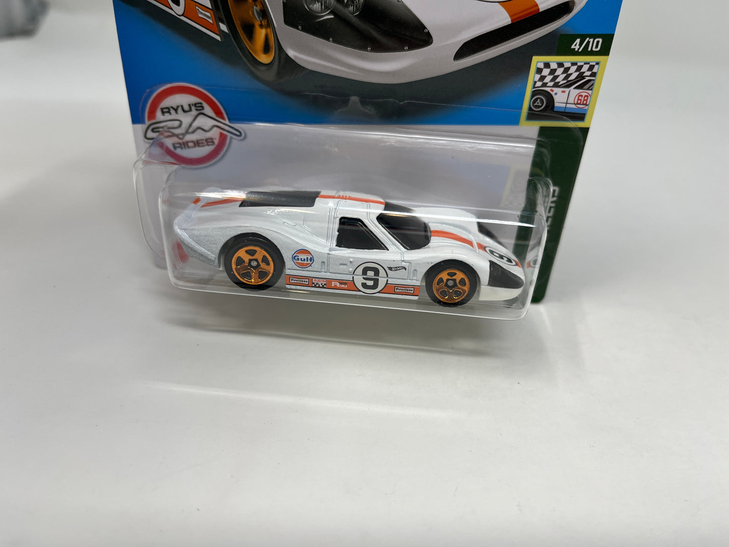 67 Ford GT40 Mk.IV #58 * White Gulf * 2022 Hot Wheels Basic