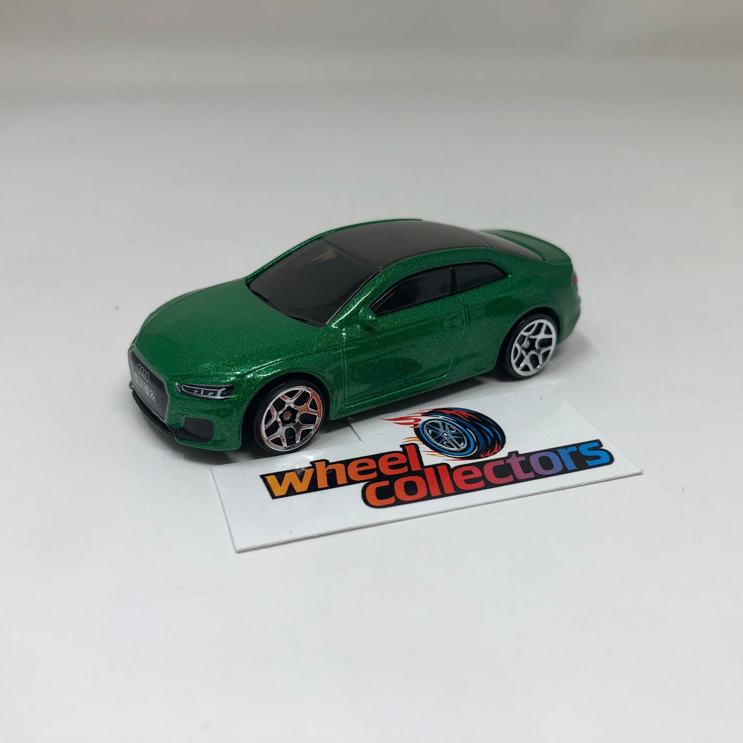 Audi RS 5 Coupe * Green * Hot Wheels Exotics European Series Loose 1:64 Scale