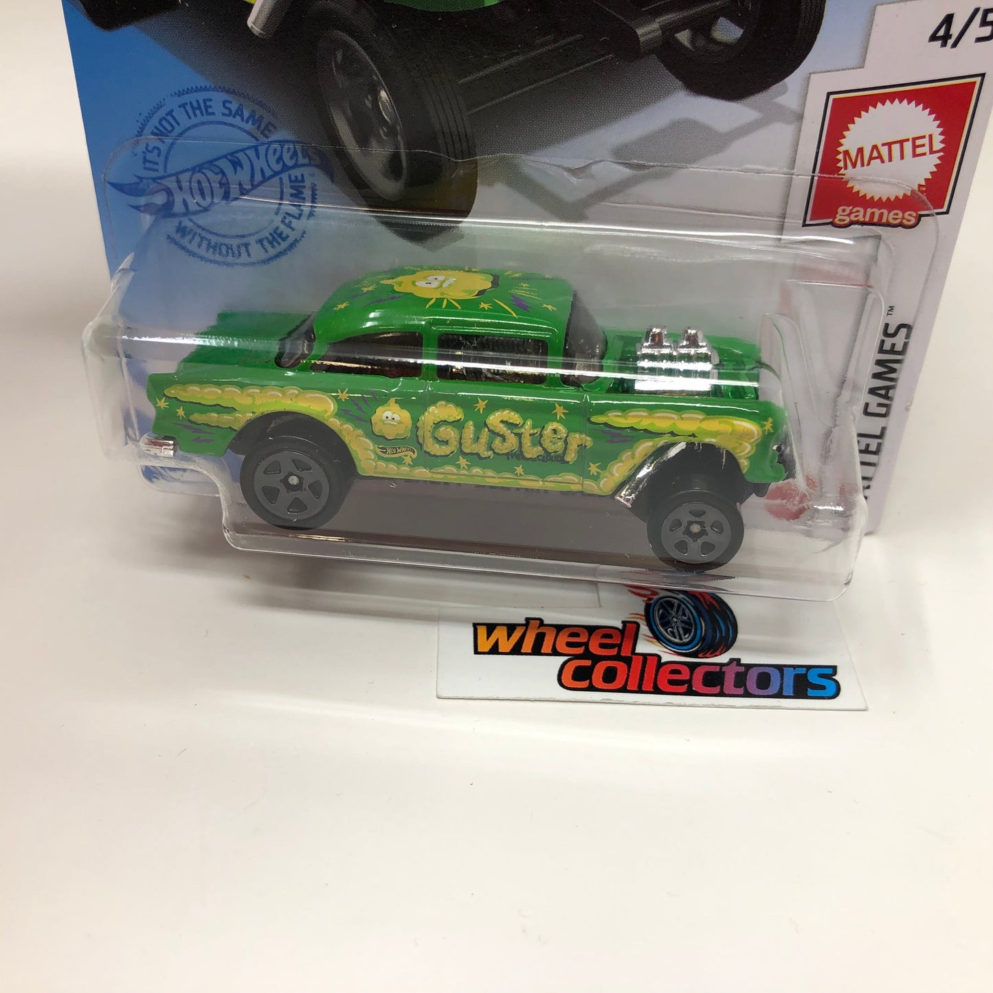 55 Chevy Bel Air Gasser #121 * Green * 2021 Hot Wheels