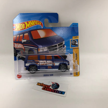 Dodge Van #66 * Purple * 2023 Hot Wheels Case A Release Short Card