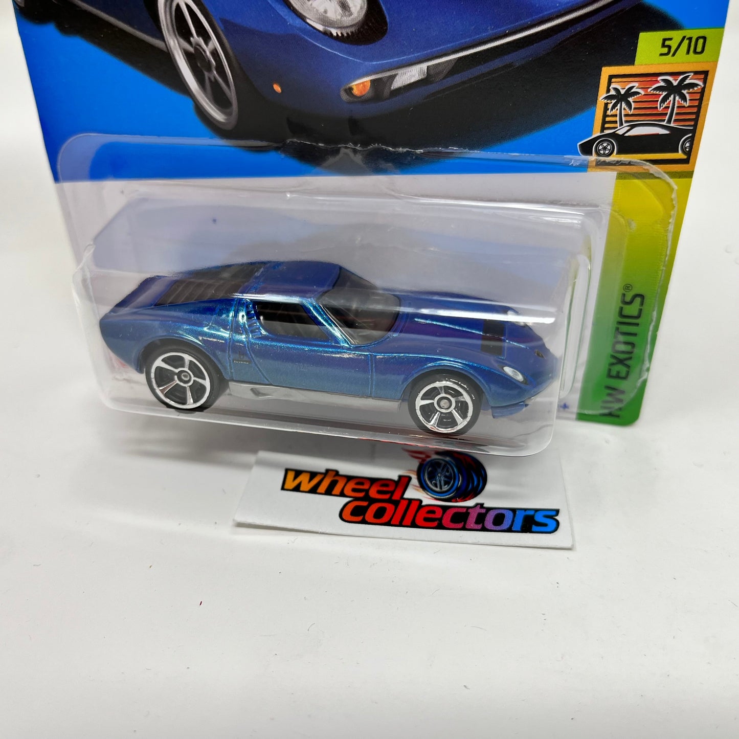 71 Lamborghini Miura SV #202 * Blue * 2022 Hot Wheels