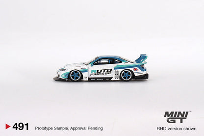 MINIGT 1:64 Nissan Silvia (S15) LBWK Super Silhouette Auto Finesse