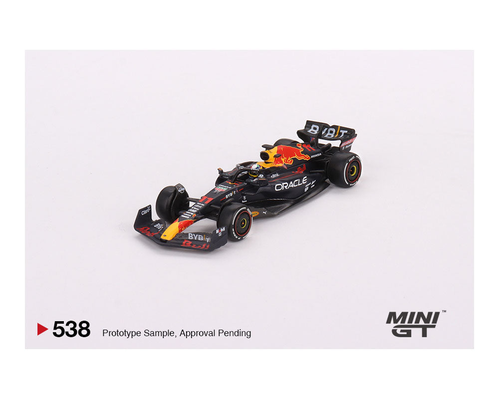 MINIGT 1:64 F1 Oracle Red Bull Racing RB18 #11 Sergio P茅rez 2022 Abu Dhabi Grand Prix 3rd Place