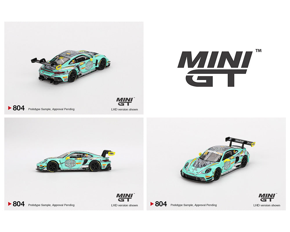 MINI GT 1:64 Porsche 911 GT3 R #28 HubAuto Racing2023 FIA GT World Cup 70th Macau Grand Prix