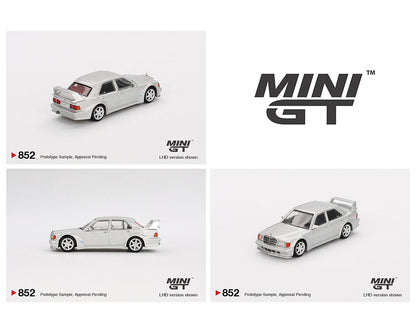 MINIGT 1:64 Mercedes-Benz 190E 2.5-16 Evolution II in Astral Silver