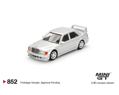 MINIGT 1:64 Mercedes-Benz 190E 2.5-16 Evolution II in Astral Silver