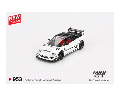 MINI GT 1:64 Mazda AZ-1 Liberty Walk LB40 in White 2024 Tokyo Auto Salon Edition