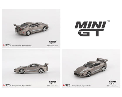 MINI GT 1:64 Toyota Supra VeilSide Combat V-II in Combat Grey