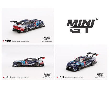 MINI GT 1:64 FFord Mustang GT3 #65 Ford Multimatic Motorsports 2024 IMSA Daytona 24 Hrs