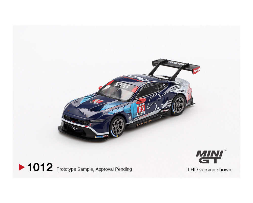 MINI GT 1:64 FFord Mustang GT3 #65 Ford Multimatic Motorsports 2024 IMSA Daytona 24 Hrs