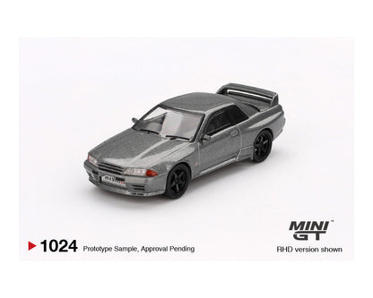 MINI GT 1:64 Nissan Skyline GT-R (NISMO BNR32 CRS Version) in Dark Metal Gray