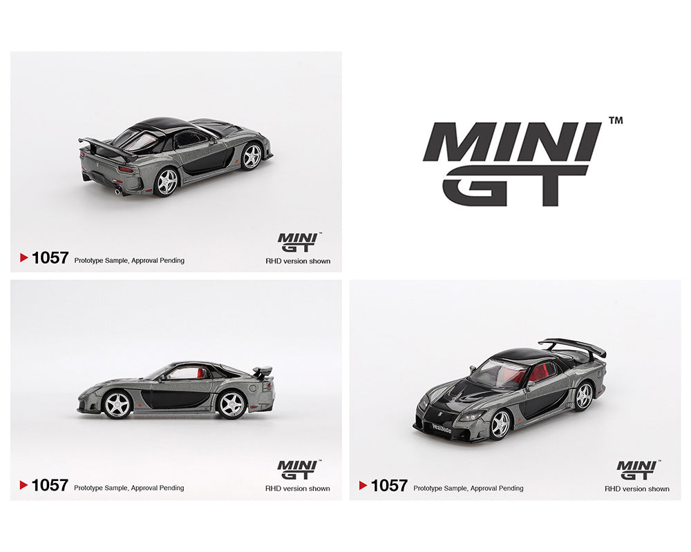 MINI GT 1:64 Mazda RX-7 (FD3S) VeilSide Forunte Edition in Grey