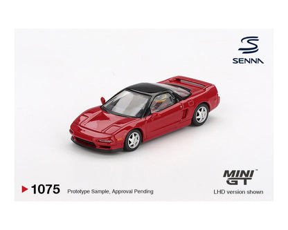 *PREORDER* MINI GT 1:64 Honda NS-X Prototype Midship Sports 1989 Ayrton Senna with Figure