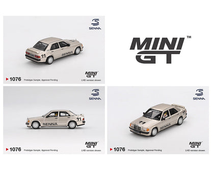 *PREORDER* MINI GT 1:64 Mercedes-Benz 190 E 2.3-16 #11 Ayrton Senna 1984 N眉rburgring Race of Champions w/ Figure