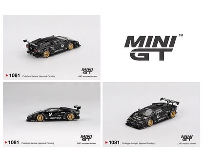 MINI GT 1:64 Lamborghini Countach LB-WORKS in Black