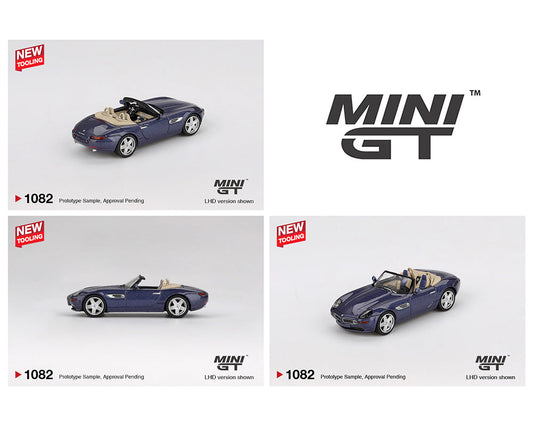 MINIGT 1:64 BMW Z8 Alpina in Alpine Blue