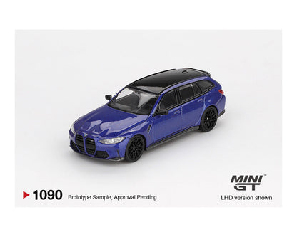 MINI GT 1:64 BMW M3 Competition Touring Portimao Blue Metallic