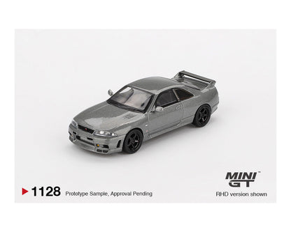 *PREORDER* MINI GT 1:64 NISSAN Skyline GT-R Dark Metal Gray (NISMO BCNR33 CRS Version)