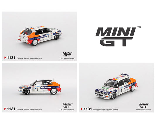 MINI GT 1:64 Lancia Delta HF Integrale Evoluzione #1 1993 Rallye Monte-Carlo