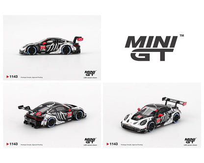 MINI GT 1:64 Porsche 911 GT3 R #77 AO Racing 2025 IMSA Petit Le Mans (LIMIT 2 PER CUSTOMER)