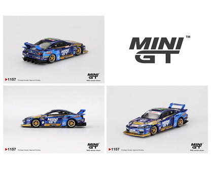 *PREORDER* MINI GT 1:64 Nissan LB-Super Silhouette S15 Silvia #555 Team MINI GT Liberty Walk 鈥?2025 Formula Drift