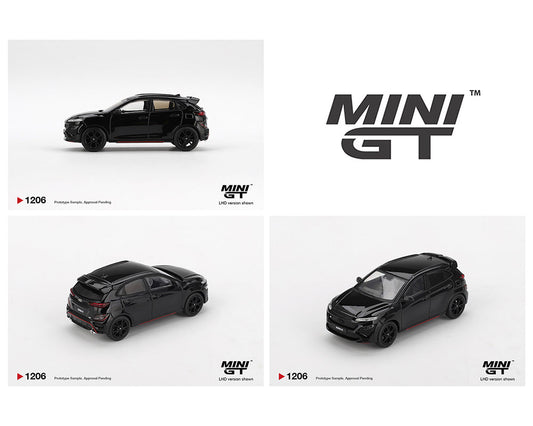*PREORDER* MINIGT 1:64 Hyundai Kona N 鈥?Phantom Black 鈥?Korea Exclusive