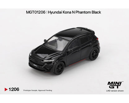 *PREORDER* MINIGT 1:64 Hyundai Kona N 鈥?Phantom Black 鈥?Korea Exclusive