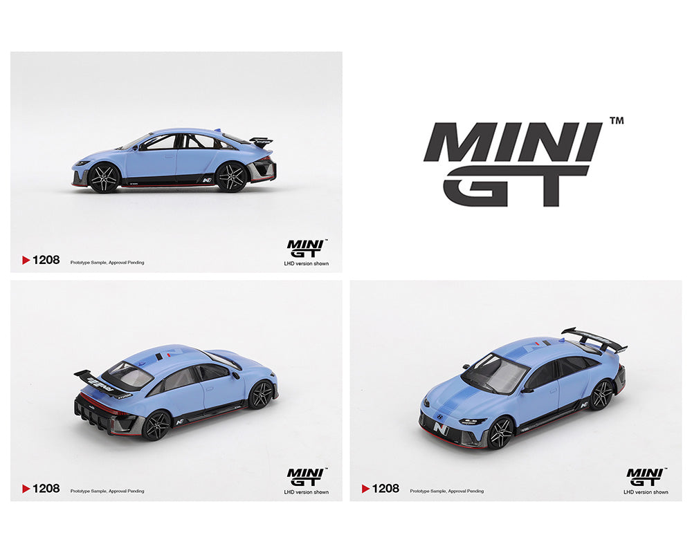 *PREORDER* MINIGT 1:64 Hyundai RN22e (VP1) 鈥?Light Blue 鈥?Korea Exclusive