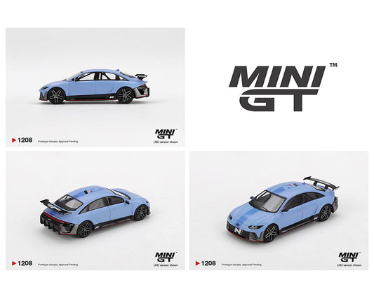 *PREORDER* MINIGT 1:64 Hyundai RN22e (VP1) 鈥?Light Blue 鈥?Korea Exclusive