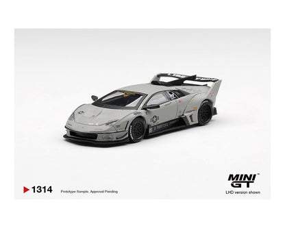 *PREORDER* MINIGT 1:64 Lamborghini LB-Silhouette WORKS MURCIELAGO GT Evo Fighter in Grey